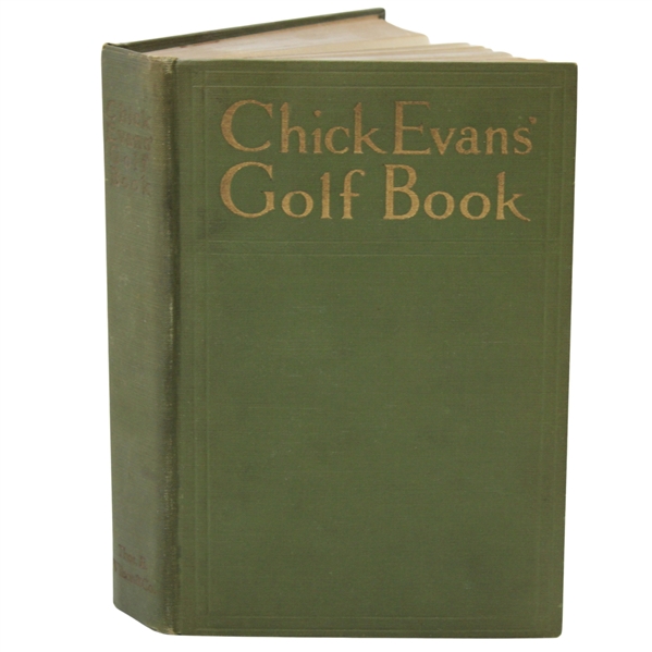 1921 The Chick Evans Golf Book First Edition
