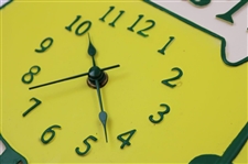 Classic Masters Tournament Yellow Logo Golf Wall Clock