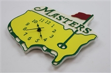 Classic Masters Tournament Yellow Logo Golf Wall Clock