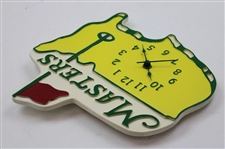 Classic Masters Tournament Yellow Logo Golf Wall Clock