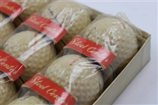 Dozen c.1966 Chandler Harper Plymouth Steel Center Golf Balls In Box