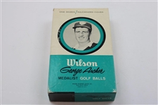 Dozen 1960 Wilson George Archer Medalist Golf Balls In Box