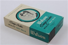 Dozen 1960 Wilson George Archer Medalist Golf Balls In Box