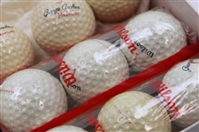Dozen 1960 Wilson George Archer Medalist Golf Balls In Box