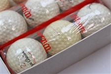 Dozen 1960 Wilson George Archer Medalist Golf Balls In Box
