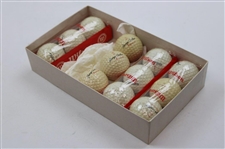 Dozen 1960 Wilson George Archer Medalist Golf Balls In Box