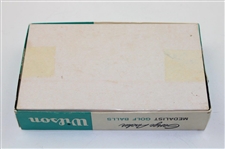 Dozen 1960 Wilson George Archer Medalist Golf Balls In Box