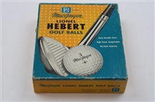 Dozen Macgregor Lionel Hebert Golf Balls In Box