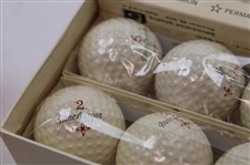 Dozen Macgregor Lionel Hebert Golf Balls In Box
