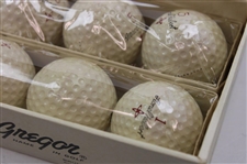 Dozen Macgregor Lionel Hebert Golf Balls In Box