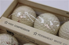 Dozen Macgregor Lionel Hebert Golf Balls In Box