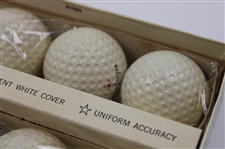 Dozen Macgregor Lionel Hebert Golf Balls In Box
