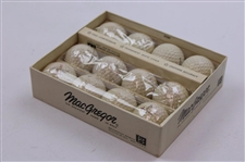 Dozen Macgregor Lionel Hebert Golf Balls In Box
