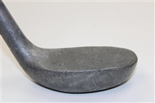c.1920 Huntly Made In England Putter w/ Shaft Stamp & Thumb Groove