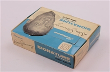 Dozen Shakespeare Don January Signature Cut Proof Golf Balls In Box