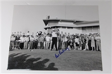 Gay Brewer, Bob Goalby & Bob Rosburg Signed B&W Lester Nahmkin Photo JSA ALOA