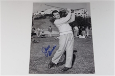 Doug Ford, Jack Burke & Ray Floyd Signed B&W Photo JSA ALOA