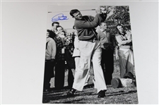 Bobby Nichols, Gary Player & Doug Sanders Signed B&W Photo JSA ALOA