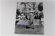 Jack Burke, Gene Littler & Al Geiberger Signed B&W Photo JSA ALOA