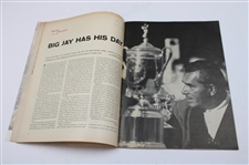 Julius Boros Signed July 1963 Sports Illustrated Magazine JSA ALOA