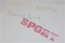 Two (2) Harvie Ward Wire Photos