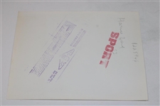 Two (2) Harvie Ward Wire Photos