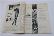 Art Wall Signed January 1960 Sports Illustrated Magazine JSA ALOA
