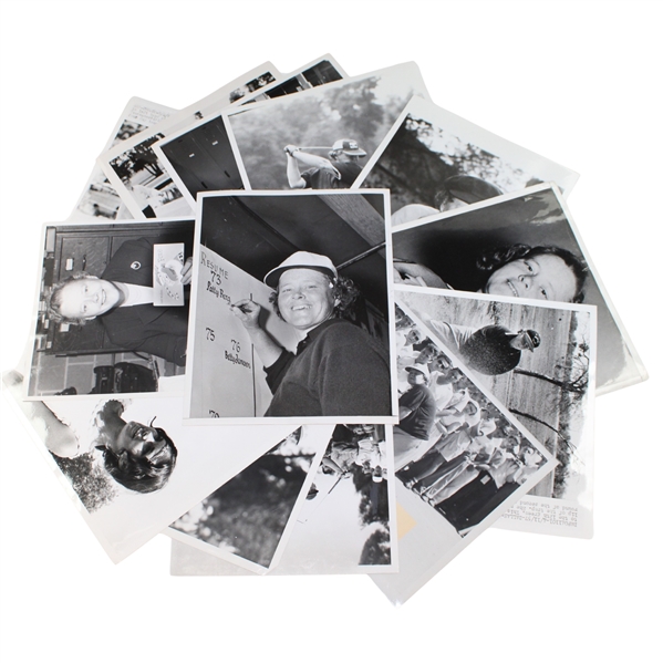 Thirteen (13) Patty Berg Wire Photos