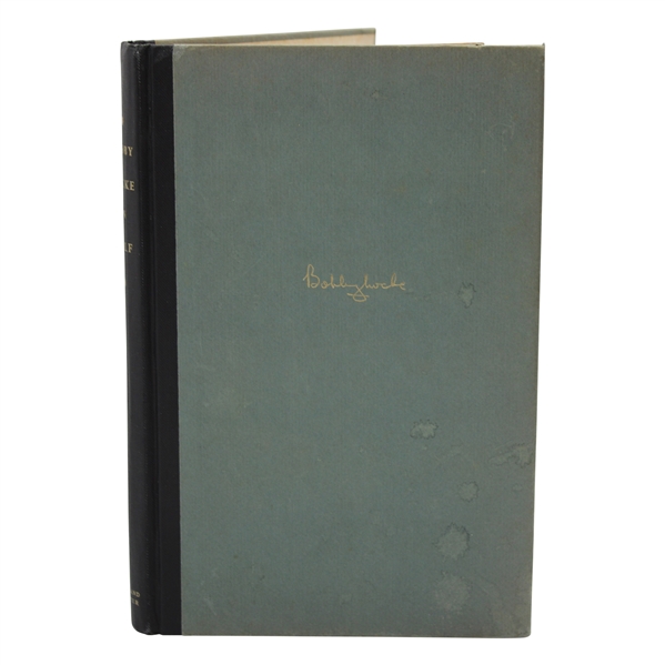 1954 Bobby Locke on Golf Book