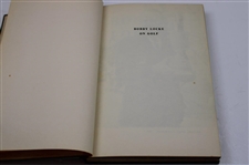 1954 'Bobby Locke on Golf' Book