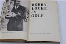 1954 'Bobby Locke on Golf' Book
