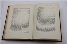 1921 'Golf: For Beginners and Others' Book by Marshall Whitlatch