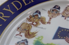 2002 Junior Ryder Cup at K. Club Ltd Ed Ceramic Plate by Cary Blair #22/24