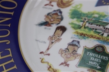 2002 Junior Ryder Cup at K. Club Ltd Ed Ceramic Plate by Cary Blair #22/24
