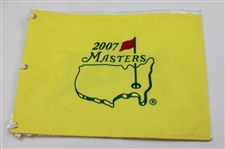 2004, 2007, 2003 x2 Masters Tournament Embroidered Flags & 2017 Par 3 Embroidered Flag