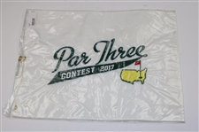 2004, 2007, 2003 x2 Masters Tournament Embroidered Flags & 2017 Par 3 Embroidered Flag