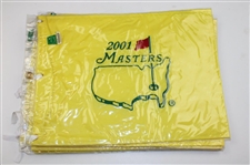 2001 x2, 2018, 2014 x2, 2011, 2013, 2010 Masters Tournament Embroidered Flag & 2011 Par 3 Embroidered Flag x2