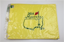 2001 x2, 2018, 2014 x2, 2011, 2013, 2010 Masters Tournament Embroidered Flag & 2011 Par 3 Embroidered Flag x2