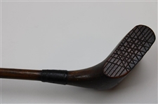 Vintage Left Handed Patent 'The Demon' Putter with 'Gassiat Style' Head
