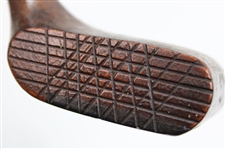 Vintage Left Handed Patent 'The Demon' Putter with 'Gassiat Style' Head