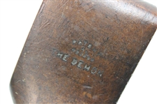 Vintage Left Handed Patent 'The Demon' Putter with 'Gassiat Style' Head