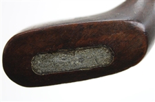 Vintage Left Handed Patent 'The Demon' Putter with 'Gassiat Style' Head