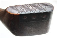 Vintage Left Handed Patent 'The Demon' Putter with 'Gassiat Style' Head