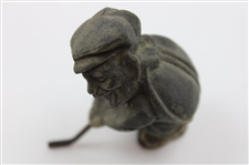 Unique Stone Golfing Figure by Artist DJ Dwyer