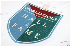 Goosen, Stephenson, Payne & Walters Signed World Golf Hall of Fame Flag JSA ALOA