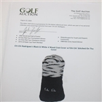 Chi Chi Rodriguez's Black & White 4 Wood Club Cover w/'Chi Chi' Stitched On The Cover