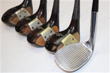 Set of Macgregor Woods (Persimmon) MT Driver Needs Work & Sand Iron MT
