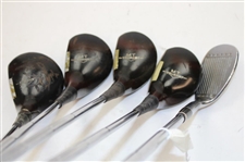 Set of Macgregor Woods (Persimmon) MT Driver Needs Work & Sand Iron MT