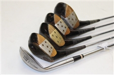 Set of Macgregor Woods (Persimmon) MT Driver Needs Work & Sand Iron MT