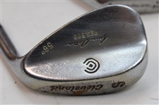 Four (4) Wedges Taylormade PW Tour Preferred, Titleist PW DTR Model, Cleveland Sand Iron #588 56 & Cleveland Sand Iron #485 56